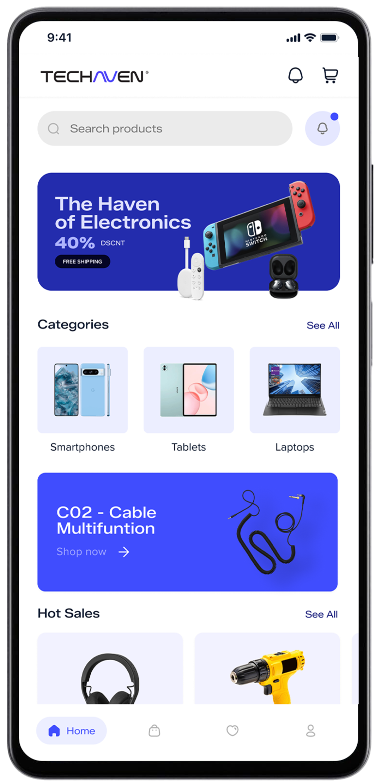 Mobile app interface preview 1